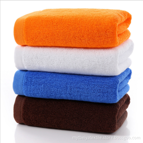 100% Cotton Bleach Proof Towels Beauty Salon Hand Towel Embroidered Logo Manufacturers